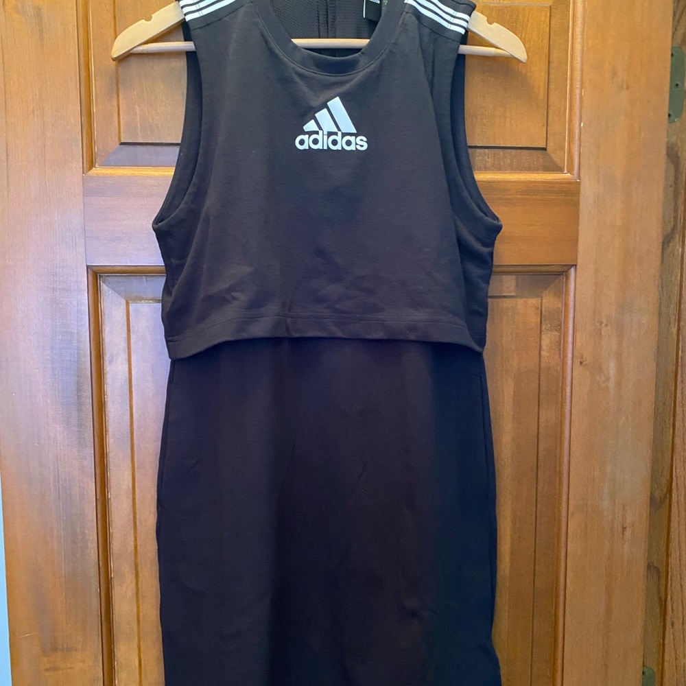 NWOT Adidas Game and Go Navy dress